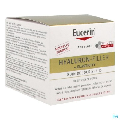 EUCERIN HYALURON FILLER+ELAST. DAGCREME IP15 50ML