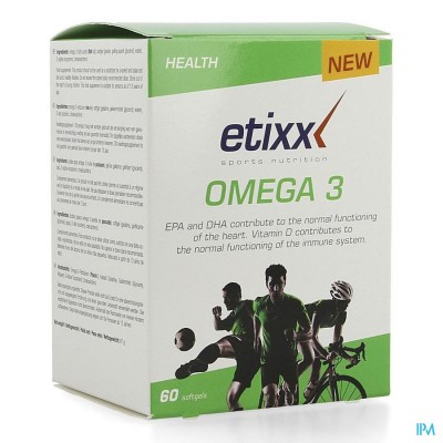 ETIXX OMEGA 3 SOFTGELS 60