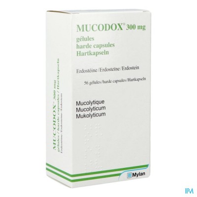 MUCODOX 300 MG CAPS 56