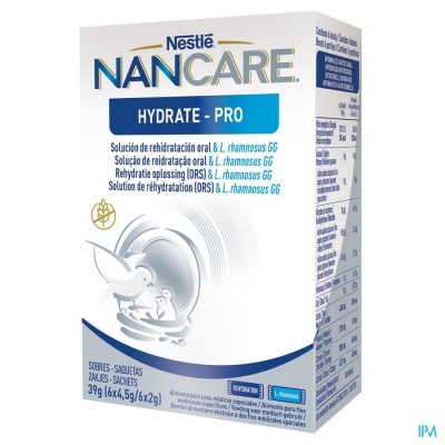 Nancare Hydrate Pro Ors Pdr 6x4,5g 6x2g