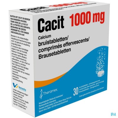 CACIT 1000 BRUISTABLETTEN TUBE 30 X 1000MG