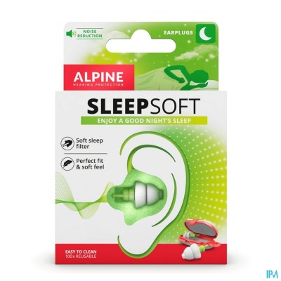 ALPINE SLEEPSOFT OORDOPPEN NEW 1P