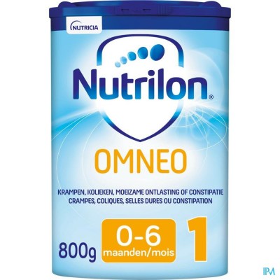 Nutrilon Omneo 1 Zuigelingenmelk constipatie en krampen 0-6 maanden poeder 800g