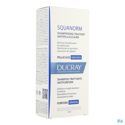 Ducray Squanorm Sh Vette Schilfers Nf 200ml