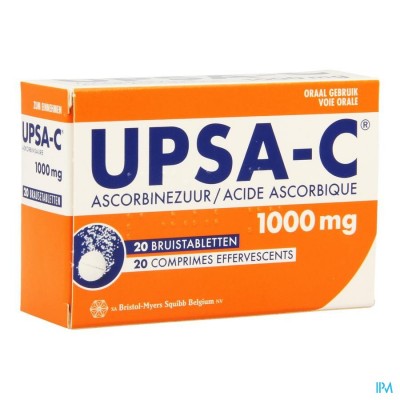 Upsa-c 1g Bruistabletten 20