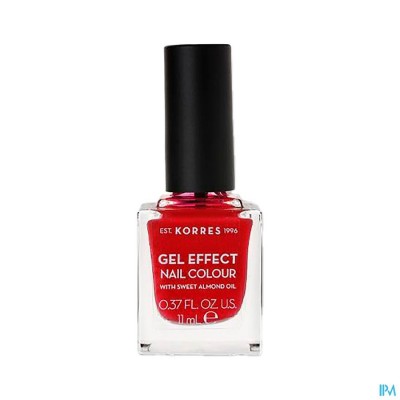 KORRES KM GEL EFFECT NAIL 51 ROSY RED 11ML