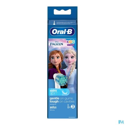 ORAL B FROZEN II BRUSH HEADS 3