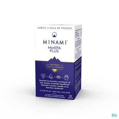 Minami Morepa Plus 2 Maand Dosis Softgels 60