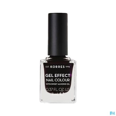 KORRES KM GEL EFFECT NAIL 76 SMOKEY PLUM 11ML