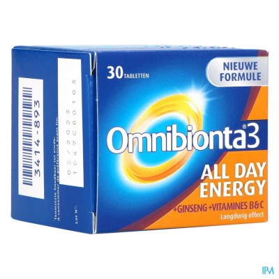 OMNIBIONTA-3 ALL DAY ENERGY NF COMP 30