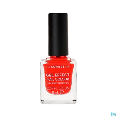 KORRES KM GEL EFFECT NAIL 45 CORAL 11ML