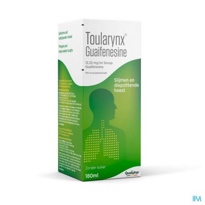 Toularynx Guaifenesine 180 ml siroop