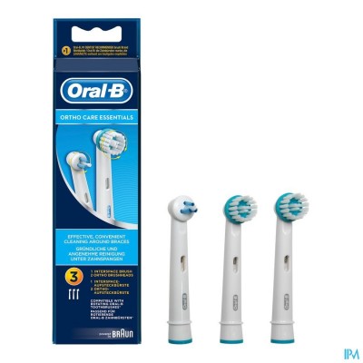 ORAL B REFILL EB ORTHO KIT 3