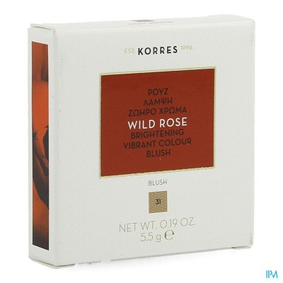 Korres Km Wild Rose Blush 31 Light Bronze 5,5g