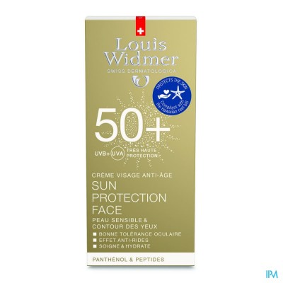 WIDMER SUN PROTECTION FACE 50 PARF TUBE 50ML