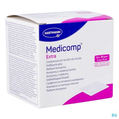 Medicomp Kp Ster Extra 6l 5x5cm 30g 25x2