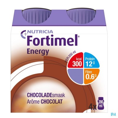 FORTIMEL ENERGY CHOCOLADE 4X200ML VERV.2320497
